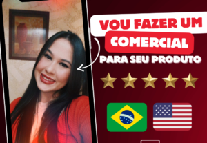 Eu vou fazer uma propaganda para seu produto/empresa em víde...