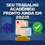 Eu vou fazer a revisão/correção do seu trabalho acadêmico