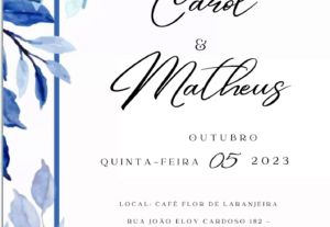 Eu vou criar uma arte para seu casamento ou aniversário