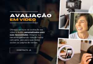 Eu vou fazer uma avaliação em vídeo sobre o seu produto.