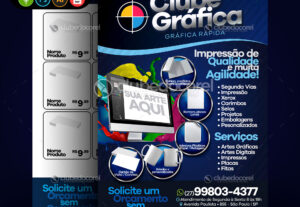 Eu vou Criar seu Panfleto, Banner ou flyer Profissional