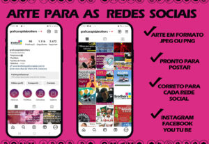 Eu vou fazer post de redes sociais para você.