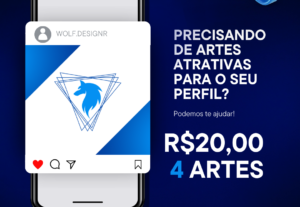 Eu vou criar 4 artes para sua rede social