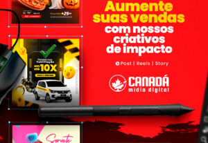 Eu vou fazer seu negócio vender mais com criativos de impact...
