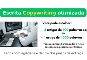 Eu vou escrever o seu artigo, do seu jeito