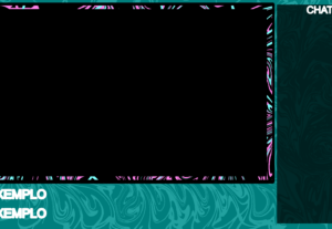 Eu vou criar sua arte para lives de youtube/twitch