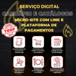 Eu vou criar seu site integrado com plataforma pgtos.