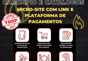 Eu vou criar seu site integrado com plataforma pgtos.