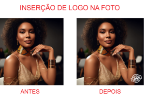 Eu vou colocar seu logo em suas fotos.