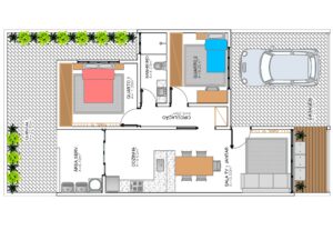 Eu vou projetar uma planta baixa