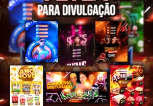 Eu vou criar flyer para divulgação