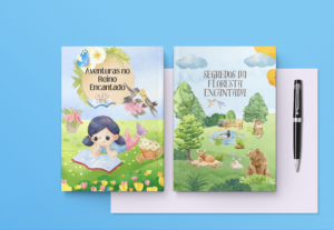 Eu vou diagramar o seu ebook em 2D ou 3D