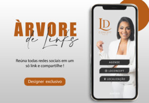 Eu vou criar um linktree totalmente personalizado.