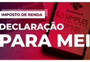 Eu vou fazer sua declaração da MEI na Receita Federal
