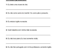 Eu vou criar uma apostila para ensino de inglês com 70 liçõe...