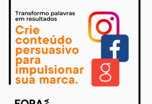 Eu vou fazer textos persuasivos,transformando em resultado.