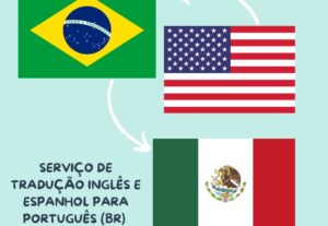 Eu vou fazer tradução do inglês para português e vice versa.