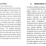 Eu vou traduzir o seu texto ou audio em inglês.