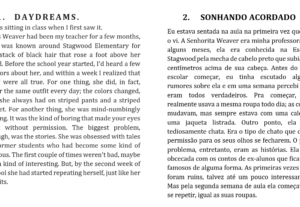 Eu vou traduzir o seu texto ou audio em inglês.