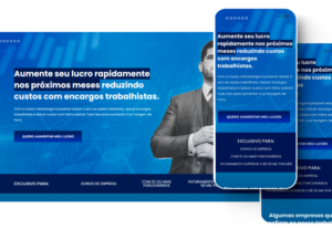 Eu vou fazer uma Landing page/Pagina de vendas