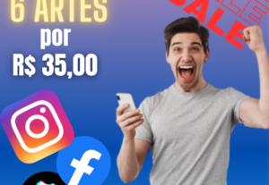Eu vou fazer logos e posts para você