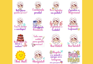 Eu vou criar figurinhas exclusivas para você