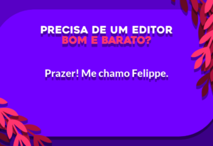 Eu vou editar um vídeo de 8 - 10 minutos para você.