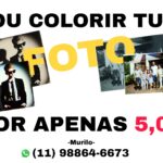 Eu vou colorir tua foto antiga
