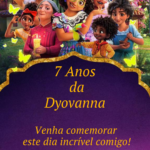 Eu vou criar seu convite de aniversario