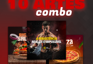 Eu vou criar 10 artes para você