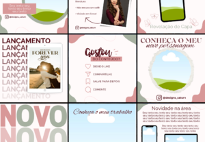 Eu vou fazer designs para você divulgar sua marca ou produto