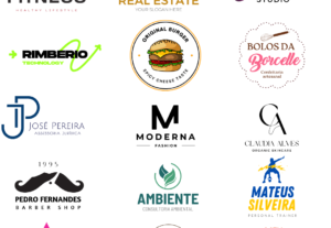 Eu vou criar uma logo incrível e profissional para a sua mar...