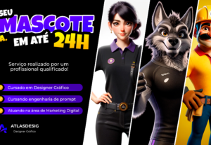 Eu vou criar o seu mascote