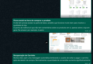 Eu vou fazer uma análise de seu site e ver pontos de melhori...