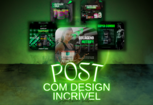 Eu vou criar uma arte incrível para o seu post em photoshop