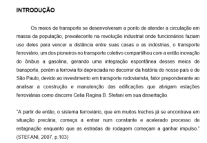 Eu vou digitar e formatar seu texto