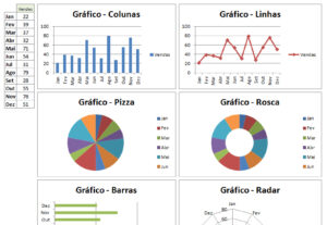 Eu vou criar uma planilha de excel para você
