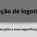 Eu vou criar uma logo para você ou pata sua empresa