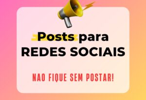 Eu vou criar 5 artes para a sua rede social etc.