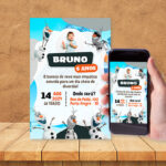 Eu vou criar convites digitais para o seu aniversário
