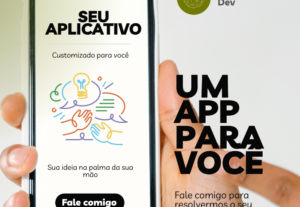 Eu vou fazer um aplicativo para você