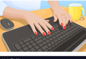 Eu vou transcrever áudios e digitar textos com precisão.