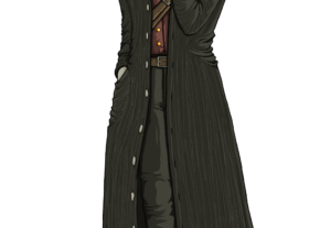 Eu vou desenhar um personagem de corpo inteiro.