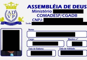 Eu vou criar seu crachá profissional em pvc.