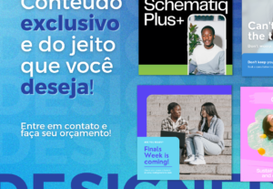 Eu vou Cria as artes para suas redes sociais