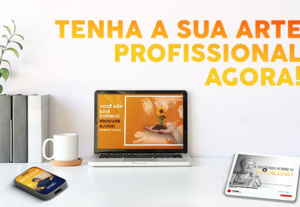 Eu vou criar uma arte profissional para sua rede social
