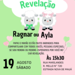 Eu vou criar convites de Chá de Bebê com lista de presente