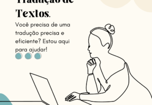Eu vou fazer  Tradução de texto para Português, inglês e esp...