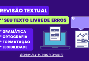 Eu vou deixar seu texto perfeito