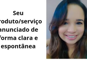 Eu vou gravar um comercial/propaganda para seu produto/servi...